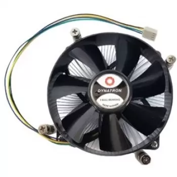 Dynatron - prosessorin ilmanjäähdytin - aktiivinen - (LGA1700) - pursotettu alumiini - 92 mm - 2U