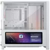 Corsair FRAME 4000D LCD RS PC-kotelo, Midi Tower, ATX, ARGB, karkaistu lasi - valkoinen