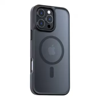 Torras GUARDIAN MAGNETIC SERIES -suojakotelo iPhone 16 Pro Maxille, musta