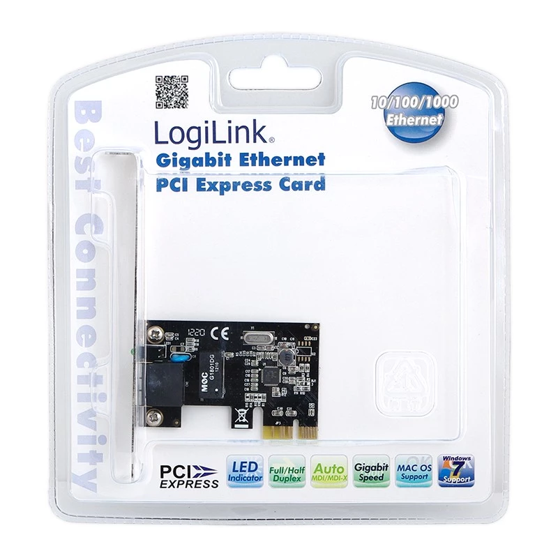 Verkkokortti LogiLink PCI Express PC0029A 1000 Mbit/s