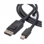 ROLINE - DisplayPort-kaapeli - DisplayPort (M) - Mini DisplayPort (M) - 5 m - lukittuva - musta (11.04.5637)