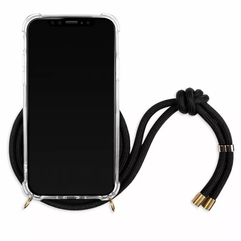 Lookabe kaulaketjupuhelinkuori iPhone XR:lle, kulta/musta