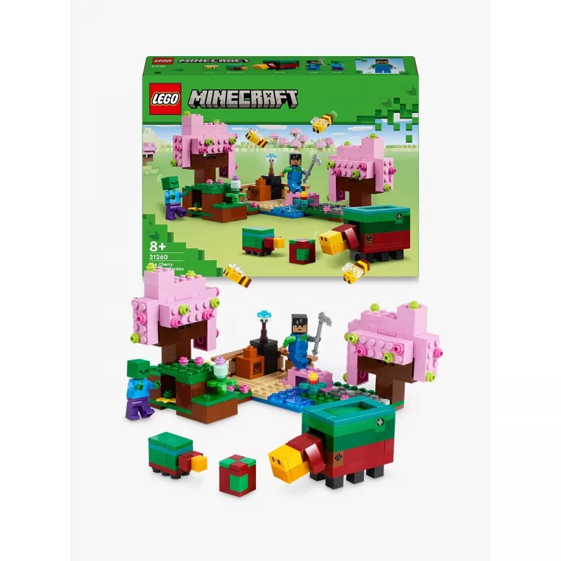 Lego 21260 Minecraft Cherry Blossom Garden lelusetti