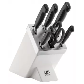 ZWILLING FOUR STAR 35148-207-0 veitsi-/aterinlohko-sarja 7 kpl valkoinen