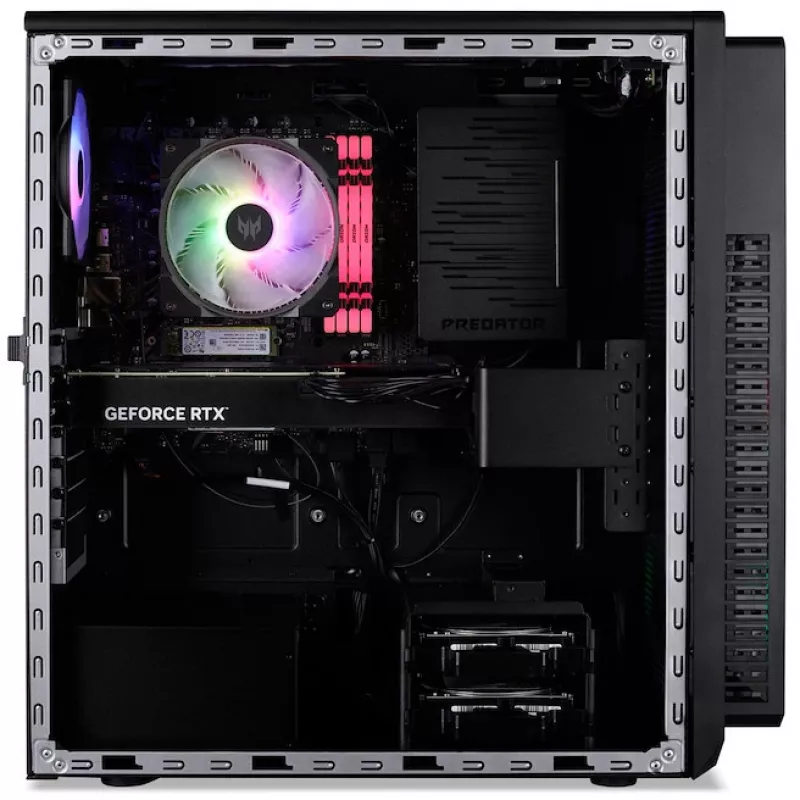 Pöytätietokone Acer Predator PO5-660 — Intel Core Ultra 7 265F, 64 GB DDR5, 4 TB SSD, NVIDIA GeForce RTX 5080, Windows 11 Home