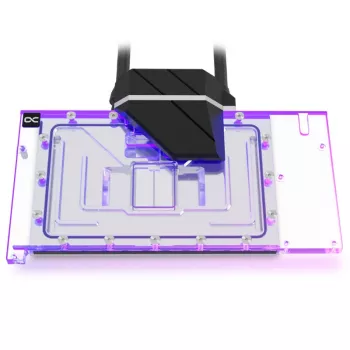 Vesijäähdytin Alphacool 14488 akryyli messinki nailon musta läpinäkyvä