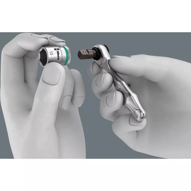 Wera 8001 A Zyklop Mini 1 terä-räikkäruuvimeisseli