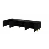 Cama RTV-kaappi PAFOS 200x42x52 musta matta