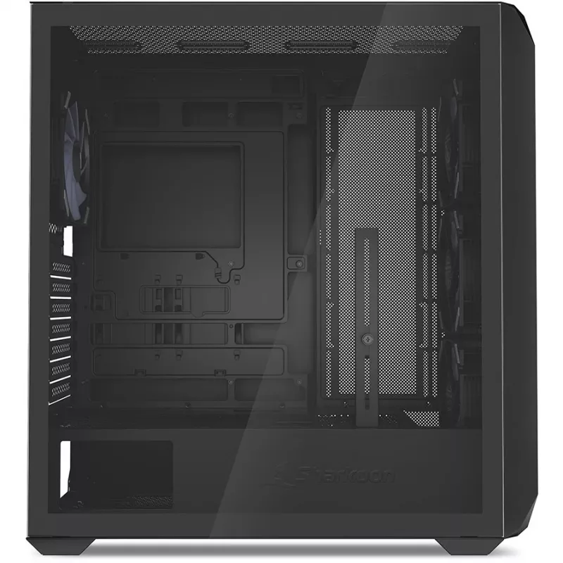 Sharkoon AK3 RGB Midi Tower musta