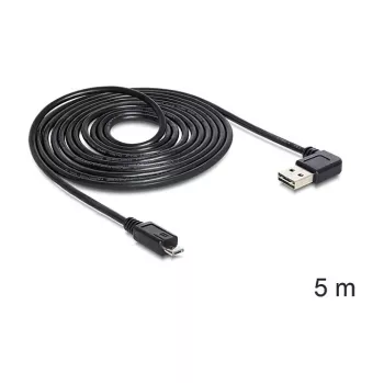 USB-kaapeli DeLOCK USB 2.0 5m USB A Micro-USB B musta