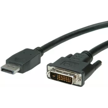 Videokaapeliadapteri VALUE 11.99.5619 1,5 m DisplayPort–DVI musta