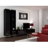 Cama-vitriini VIGO '180' 180/40/30 musta/musta kiiltävä