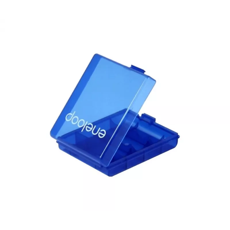 Akut PANASONIC ENELOOP AA 2000 mAh 4 kpl + kotelo (BK-3MCDE/4CP+CASE)