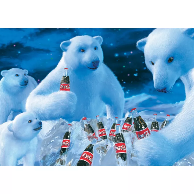 Coca-Cola - Eisbären, palapeli 1000 palaa