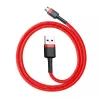 USB-kaapeli Baseus CAMKLF-C09 2m USB A - Micro-USB B punainen