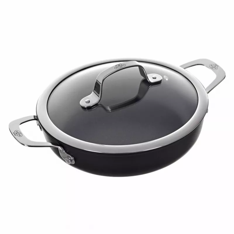 BALLARINI Alba ALBG3ED.24D syvä paistinpannu 2 kahvalla 24 cm