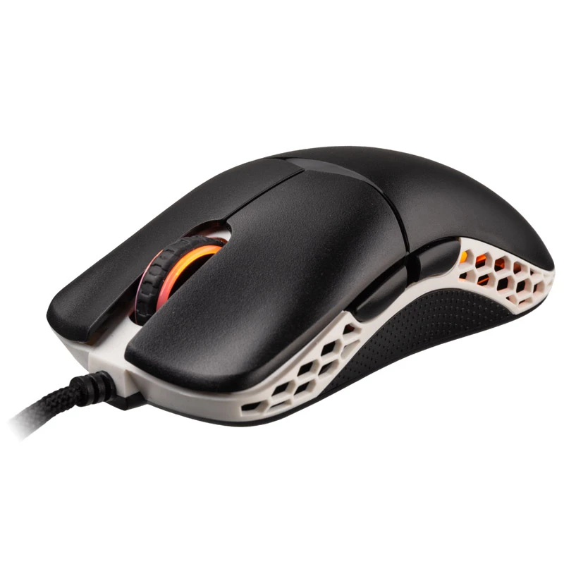 Ducky Feather -hiiri, Gaming, molempikätinen, USB Type-A, optinen, 16000 DPI