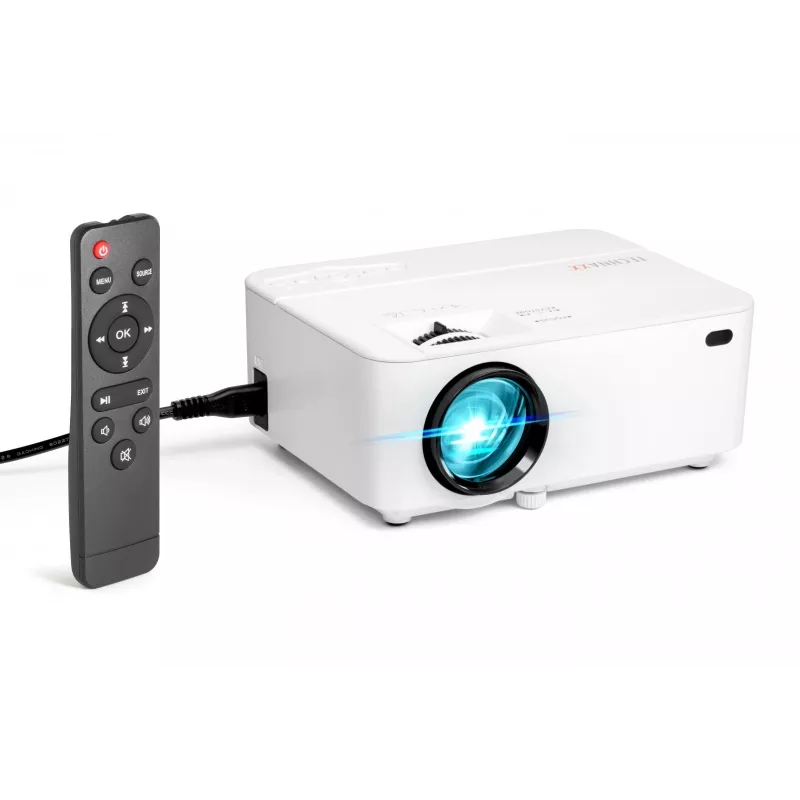 Technaxx TX-113 Standard Throw -projektori 1800 ANSI lumenia LED 800x480 valkoinen