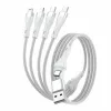 4smarts 541024 USB-kaapeli 1,2 m USB A/USB C USB C/Micro USB-A/Lightning valkoinen (541024)