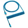 CableMod Classic kierrettävä näppäimistökaapeli CM-CKCA-MLB-KLB150KLB-R, Micro USB – USB-A, 150 cm, sininen (Spectrum Blue)