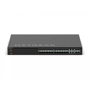 NETGEAR MSM4328F hallittava L3 10G Ethernet (100/1000/10000) 1U musta