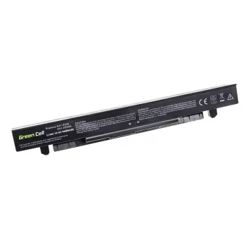 Green Cell AS68 -kannettava-akku ASUS A450 A550 R510 X550 -sarjaan, Li-Ion 14,4 V 4400 mAh, 4 kennoa, musta