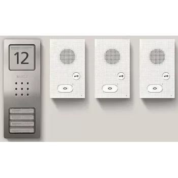 Äänisarja Set CAB 850-3 E/W Basic harjattu ruostumaton teräs (210008744-00)