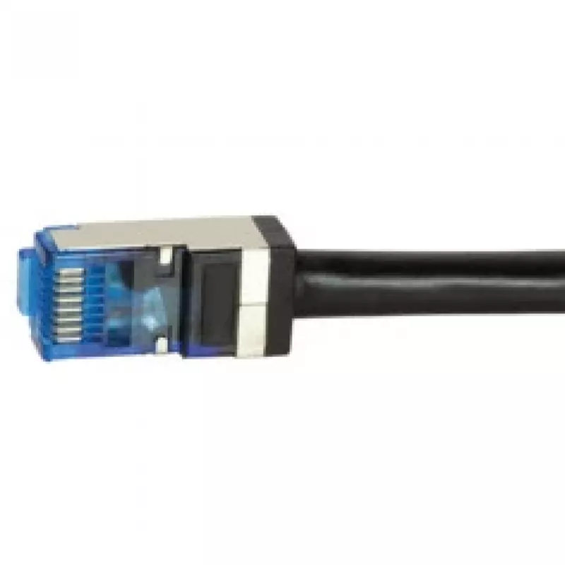 Verkkokaapeli LogiLink CQ7093S RJ-45 Cat6a 10 m musta