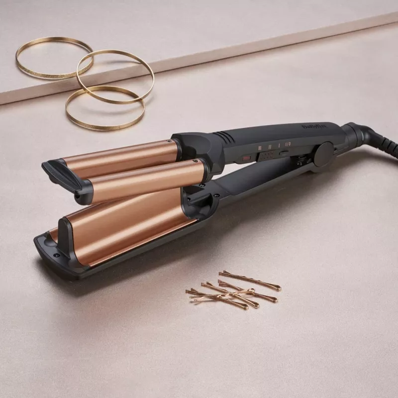 BaByliss Deep Waves kiharrin Warm Black, oranssi 98,4 (2,5 m)