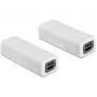 Mini DisplayPort -liitin DeLOCK 65450 valkoinen