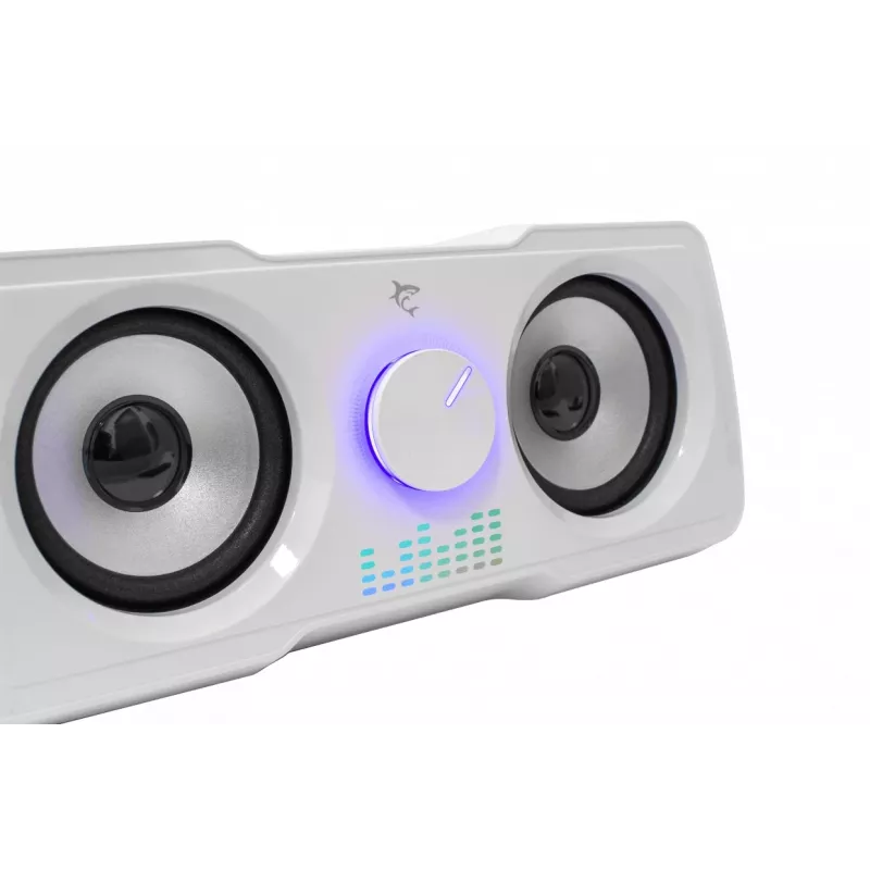 White Shark GSP-968 Mood RGB Gaming 2.2 kaiutinjärjestelmä valkoinen