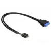 Delock 83095 USB-kaapeli musta
