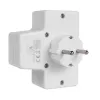 Maclean MCE215 monipistorasia-adapteri, 1x16 A + 2x2,5 A Schuko