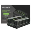 Qoltec Monolith virtasovitin/-muunnin auto 4000 W musta