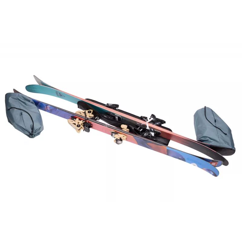 Thule 5162 Roundtrip pyörillä liikkuva suksipussi 192 cm musta