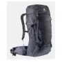 Reppu DEUTER Futura Air Trek 45 L — unisex-vuorikiipeilyreppu, 45 L (laajennettavissa 55 L), 2 kg, top-lataus, musta