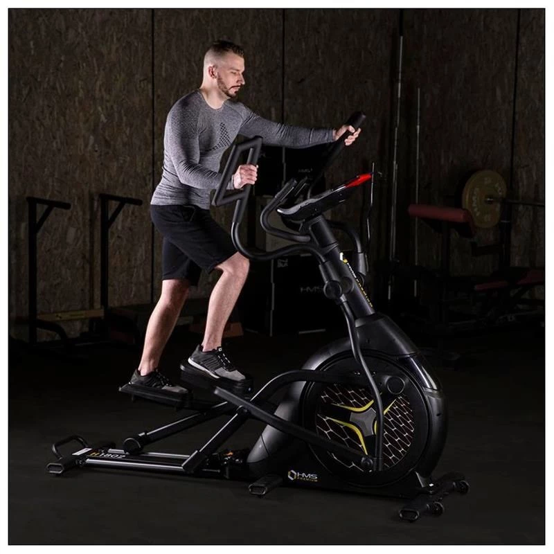 HMS Fitness H1802 sähkömagneettinen crosstrainer musta