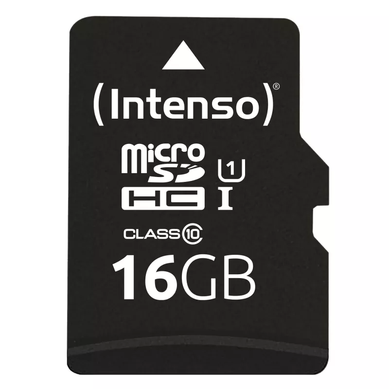 Flash-muisti Intenso 16GB microSDHC UHS-I Class 10