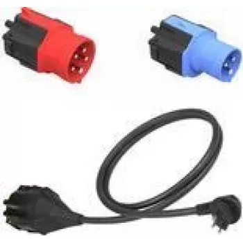 Pistorasiasovitin NRGkick NRGkick Smart Attachment Set Standard musta sininen punainen