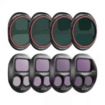 Suodatinsarja Freewell DJI Mavic 4 Pro -droonille — 8-osainen objektiivisuodatin (FW-M4P-ALD)