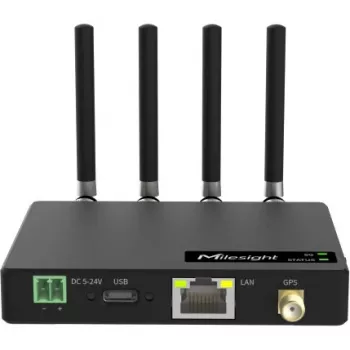 5G-modeemi Milesight UF31 UF31-554AE Dual-SIM-tuki