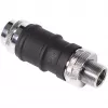 Alphacool Quick Disconnect -sarja BLH1A IG-IG Schott-liittimellä – pikaliitinpari G½/G1/4-liittimille