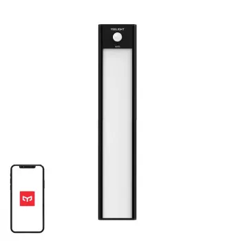 Kaapin anturivalo Yeelight A20 20 cm 1,2 W — paristokäyttöinen PIR LED, 100 lm, 4000 K, USB-C ladattava