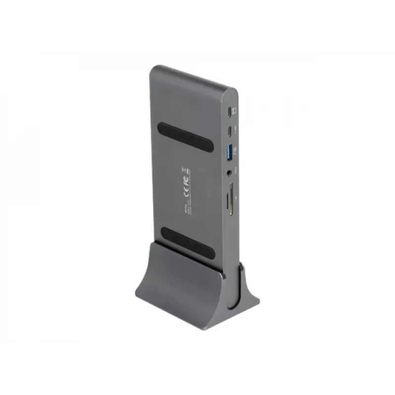 Telakointiasema DeLOCK USB Type-C DP 1.4 Triple 4K Display