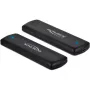 SSD-kotelo DeLOCK 42615 musta M.2