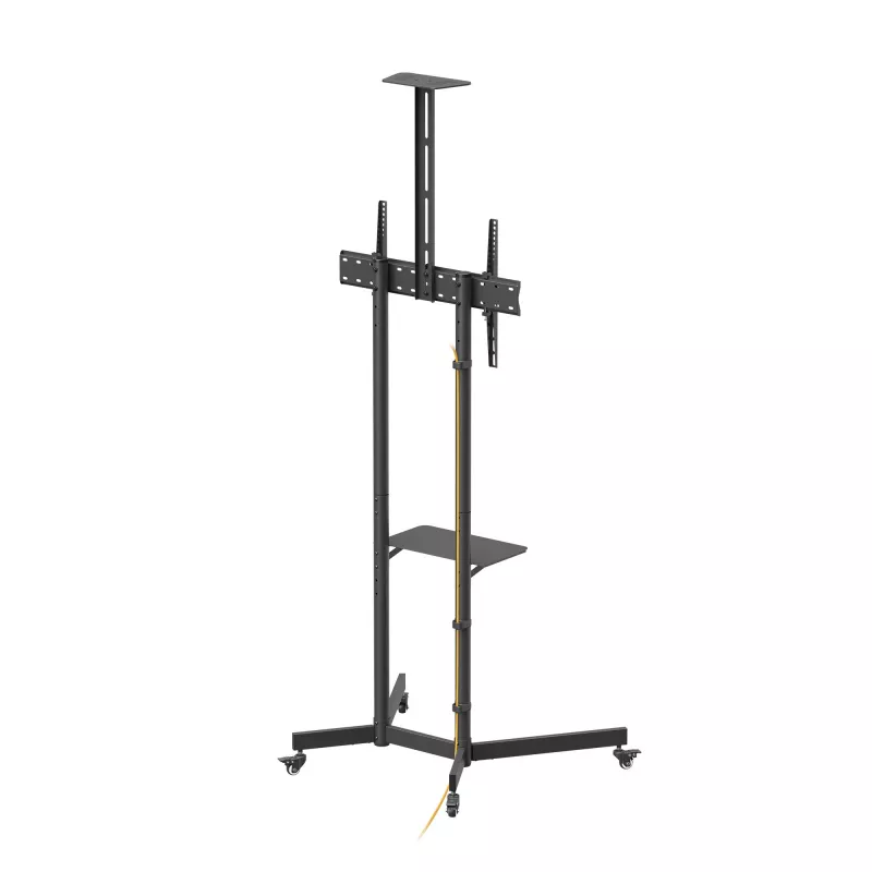 SBOX seinäteline FS-401-2 37–70 tuuman näytöille, kantavuus 45 kg, levy 600×400 mm