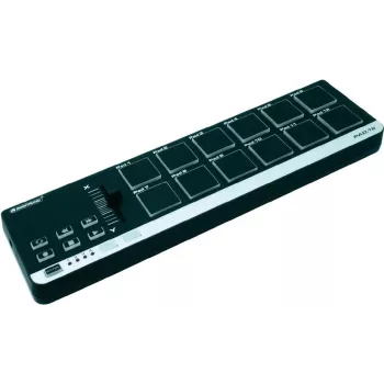 Omnitronic PAD-12 MIDI-ohjain 16 padia USB — pad-ohjain DAW-käyttöön ja esiintymiseen