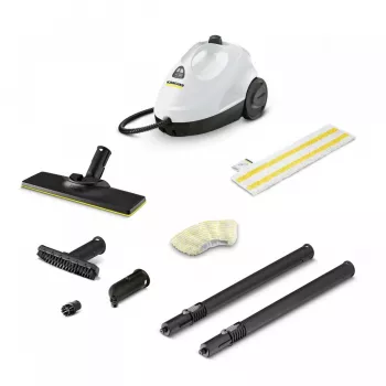 Kärcher SC 2 EasyFix sylinterimäinen höyrypuhdistin 1 L 1500 W musta, valkoinen