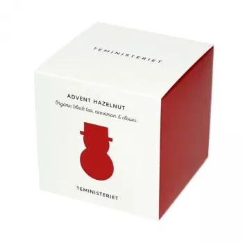Irtonainen musta tee Advent Hazelnut 100g - Teministeriet