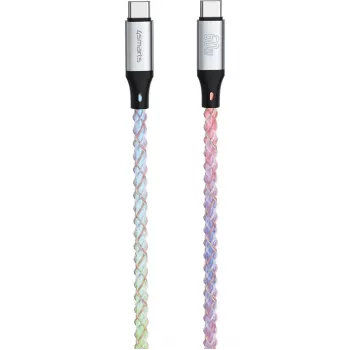 USB-kaapeli 4smarts 541440 1,5 m USB-C monivärinen 4,8 Gbit/s
